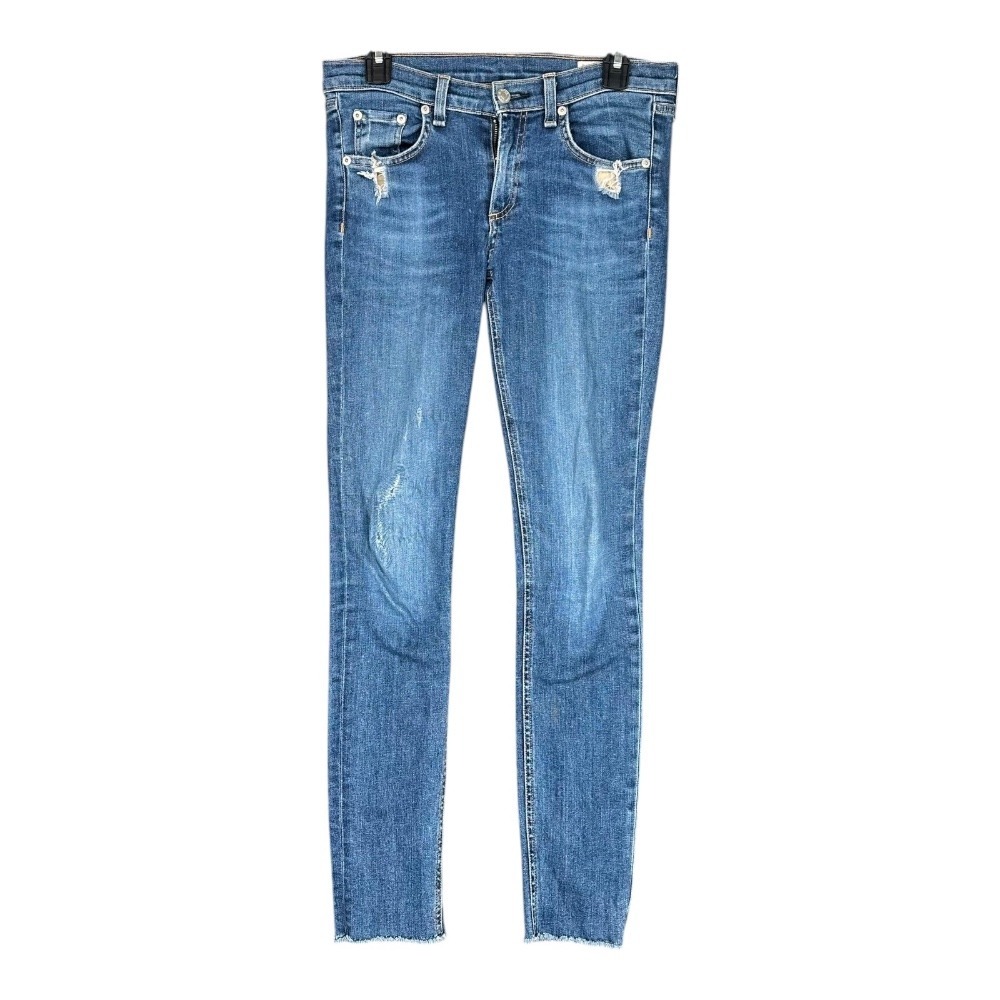 Rag & Bone Women's 28 La Paz Jeans Skinny Stretch Casual Distressed